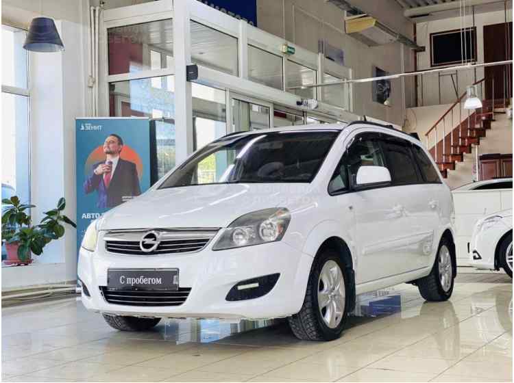 Opel Zafira B Рестайлинг