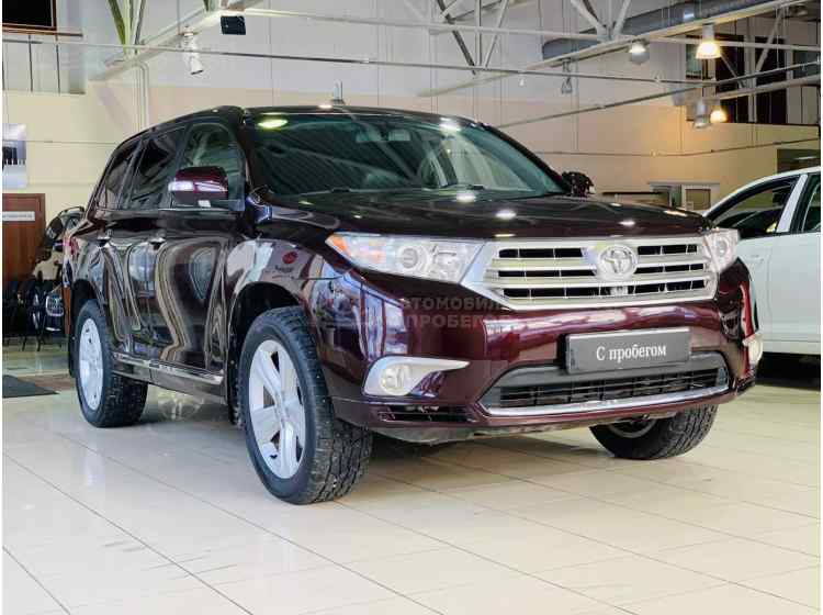 Toyota Highlander II (U40) Рестайлинг