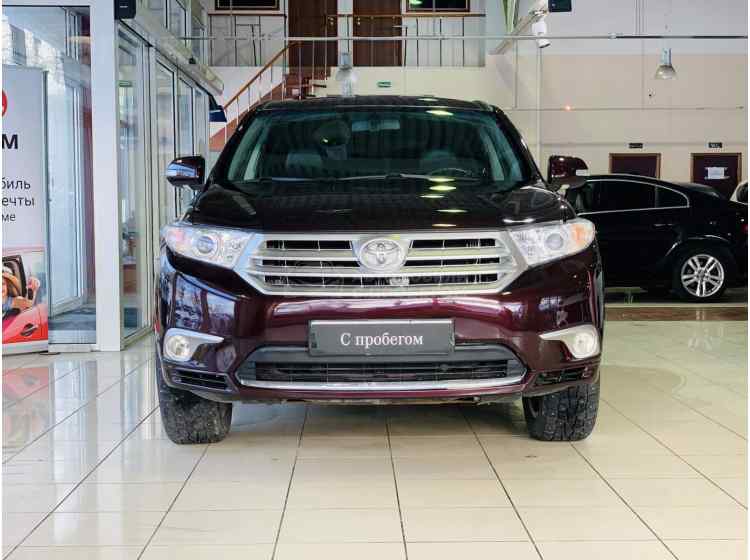 Toyota Highlander II (U40) Рестайлинг